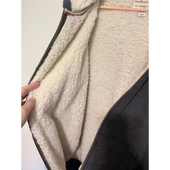 Original Weatherproof Vintage Hooded Sweatshirt with Fleece Lining Mens XXL - Picture 4 of 6